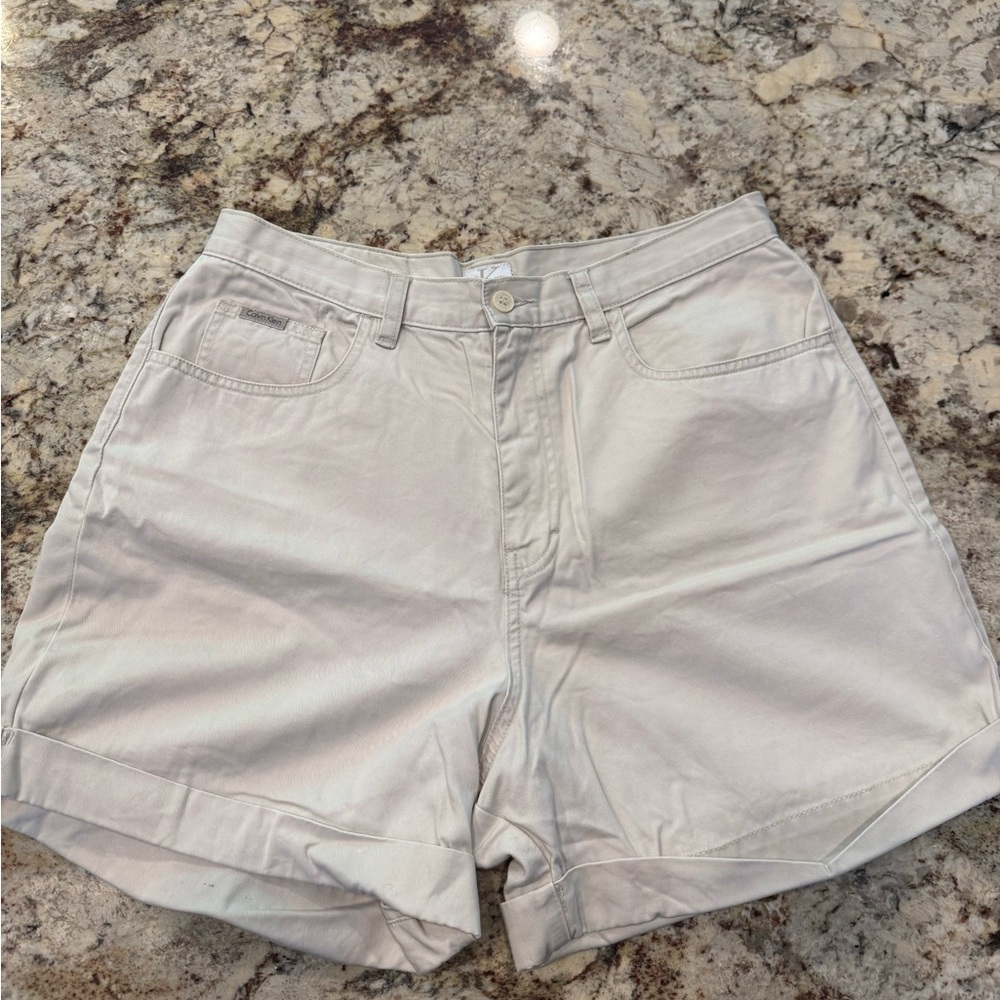 Calvin Klein Women's Classic sand colored Shorts, size 14